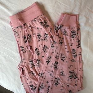 Minnie and Mickey Pink Joggers